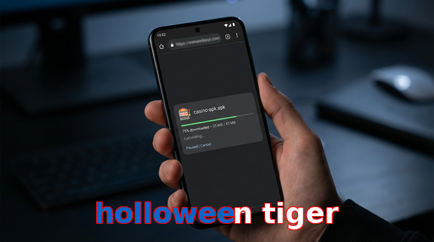Main screen of Holloween Tiger apk page for PK players