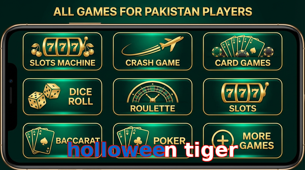 Main screen of Holloween Tiger games page for PK players